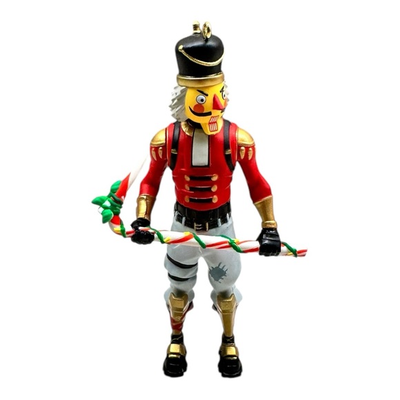 NIB Hallmark Keepsake 2021 Crackshot Fortnite Christmas Ornament Epic Games Inc - Picture 1 of 5